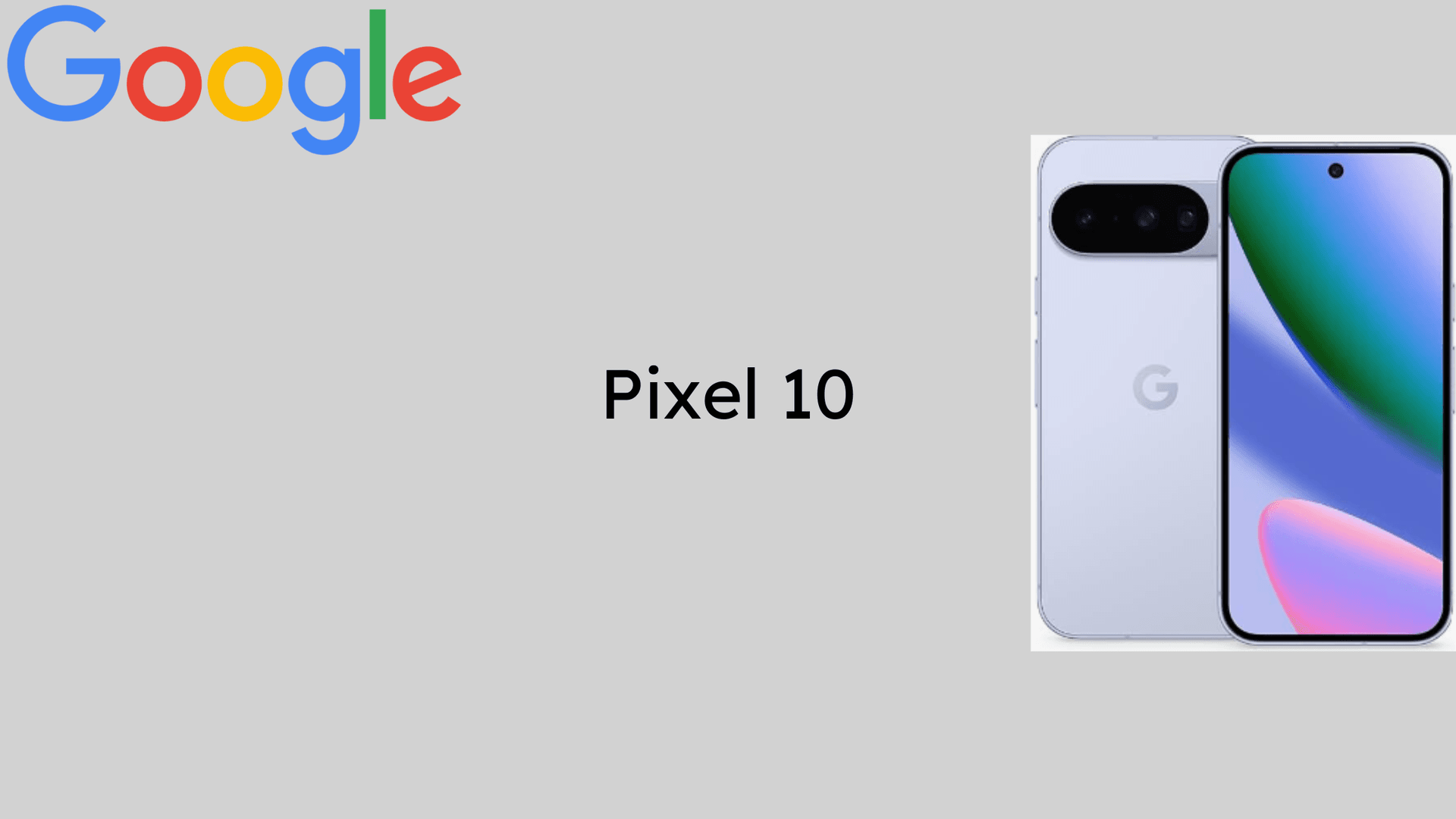 Google Pixel 10