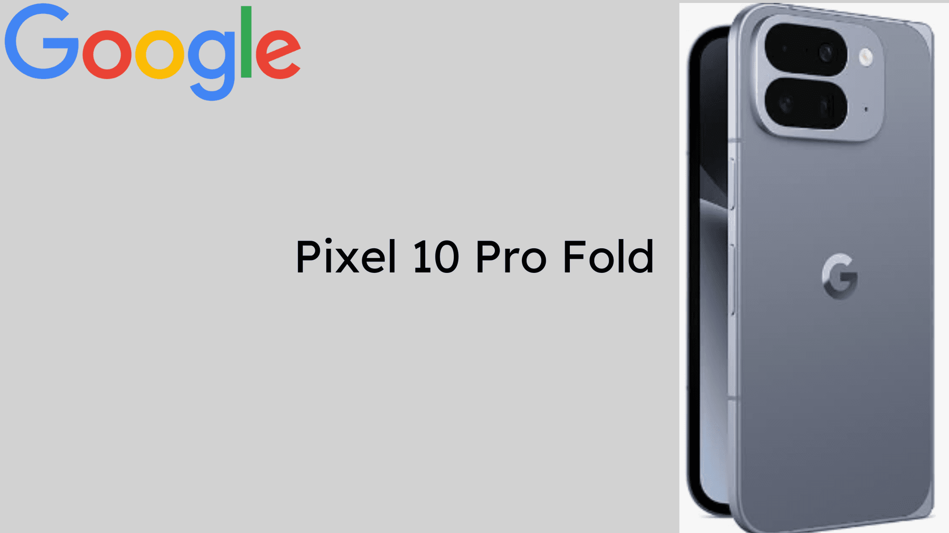 Google Pixel 10 Pro Fold