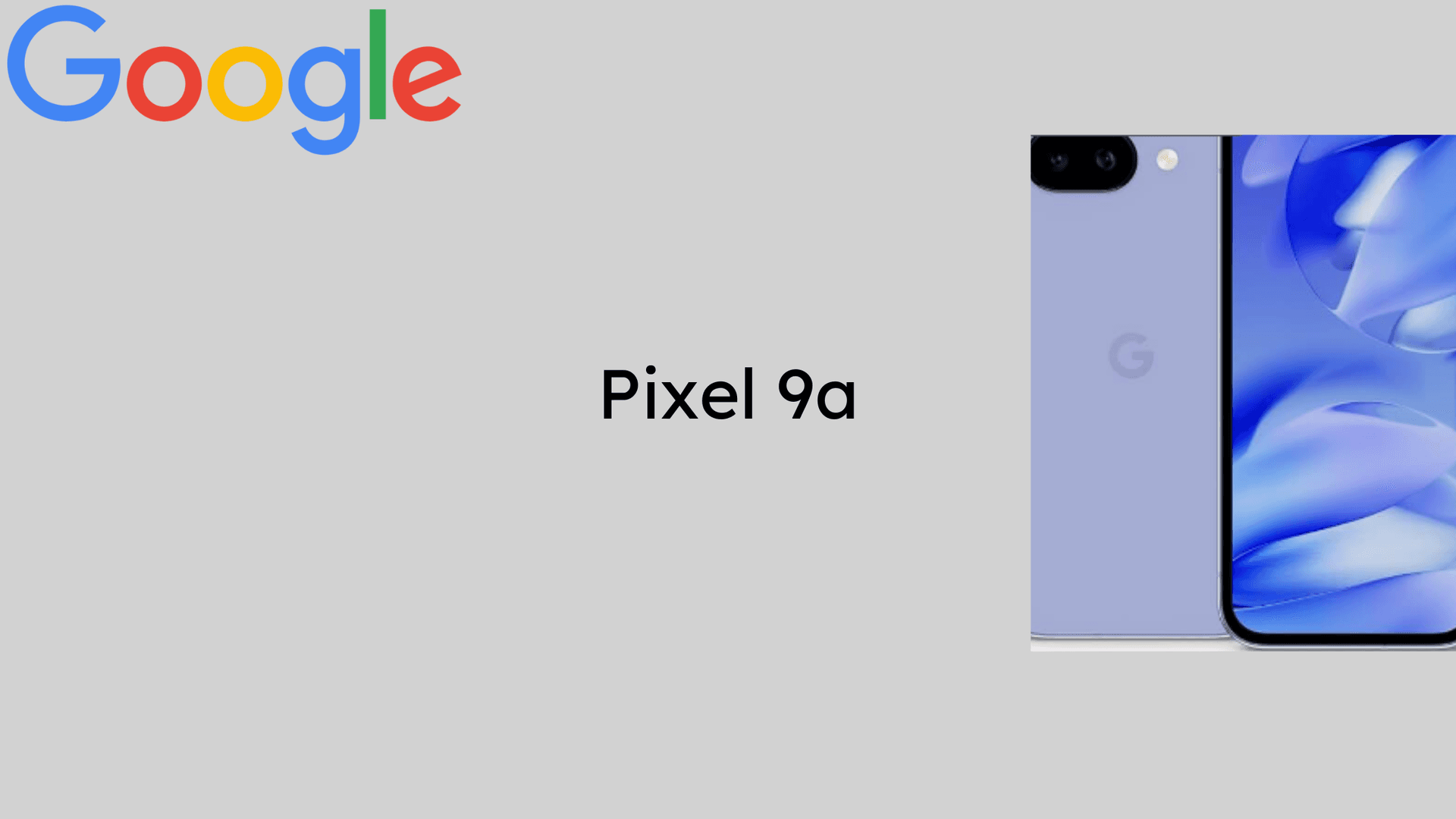 Google Pixel 9a