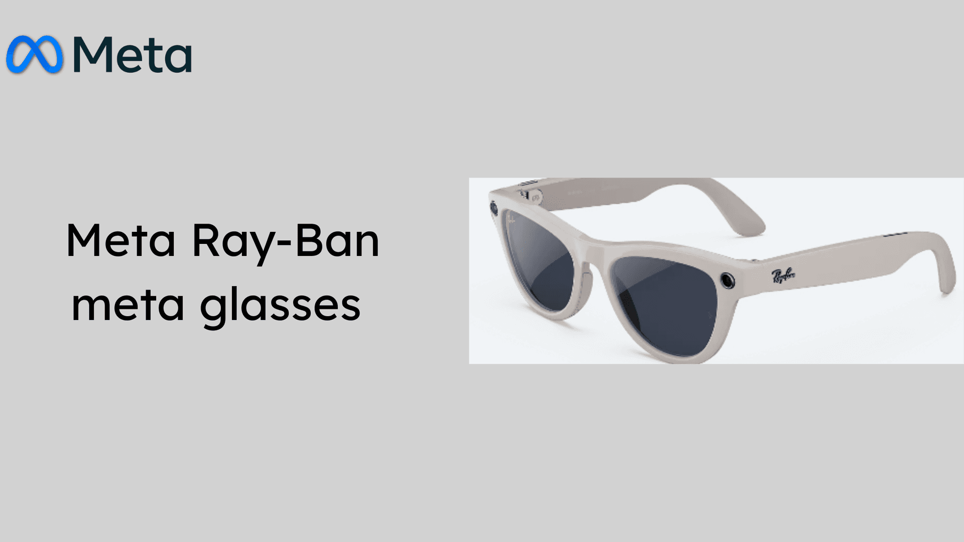 Ray-Ban Meta Glasses, Wayfarer (~$550)
