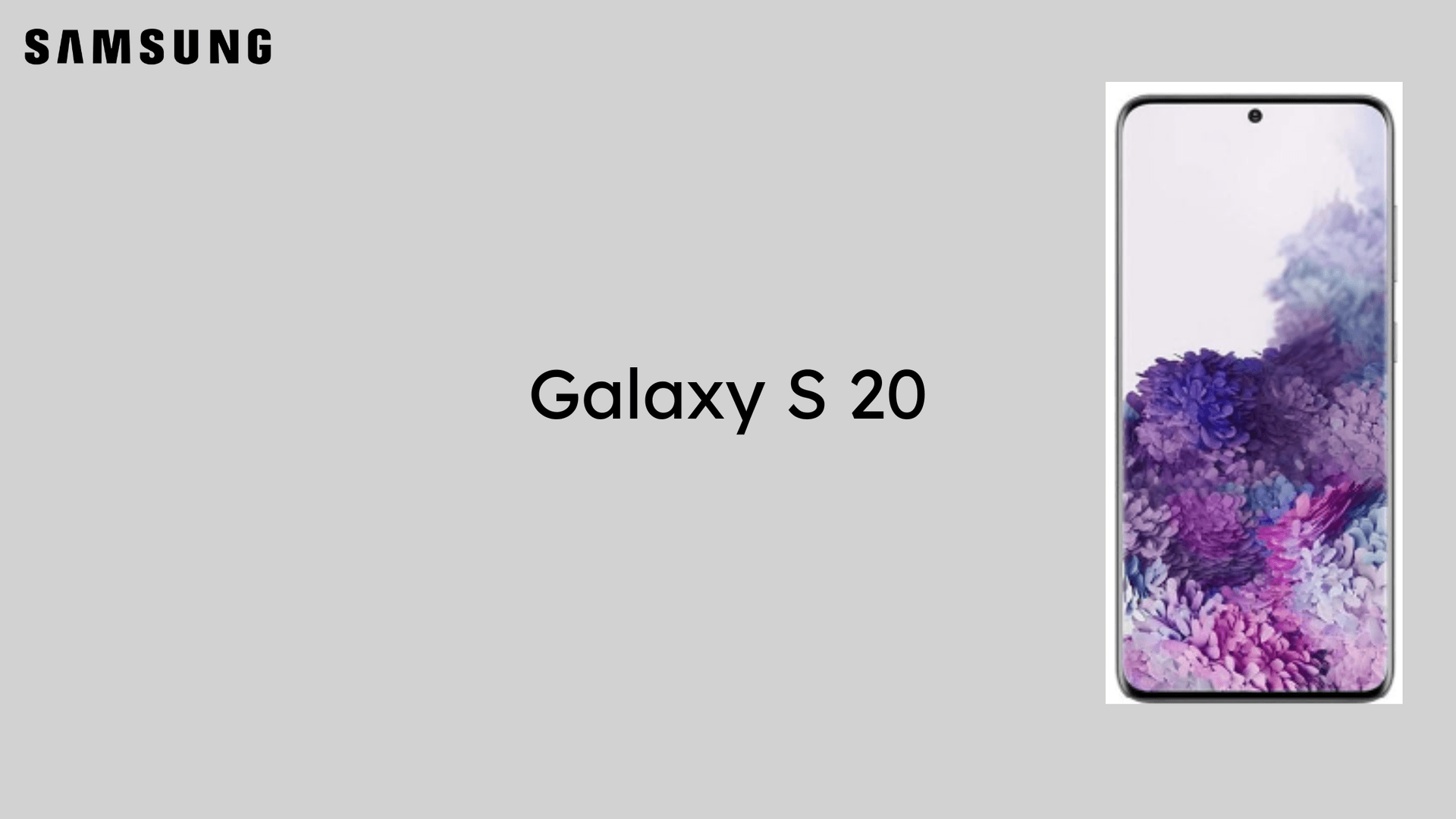 Samsung Galaxy S20