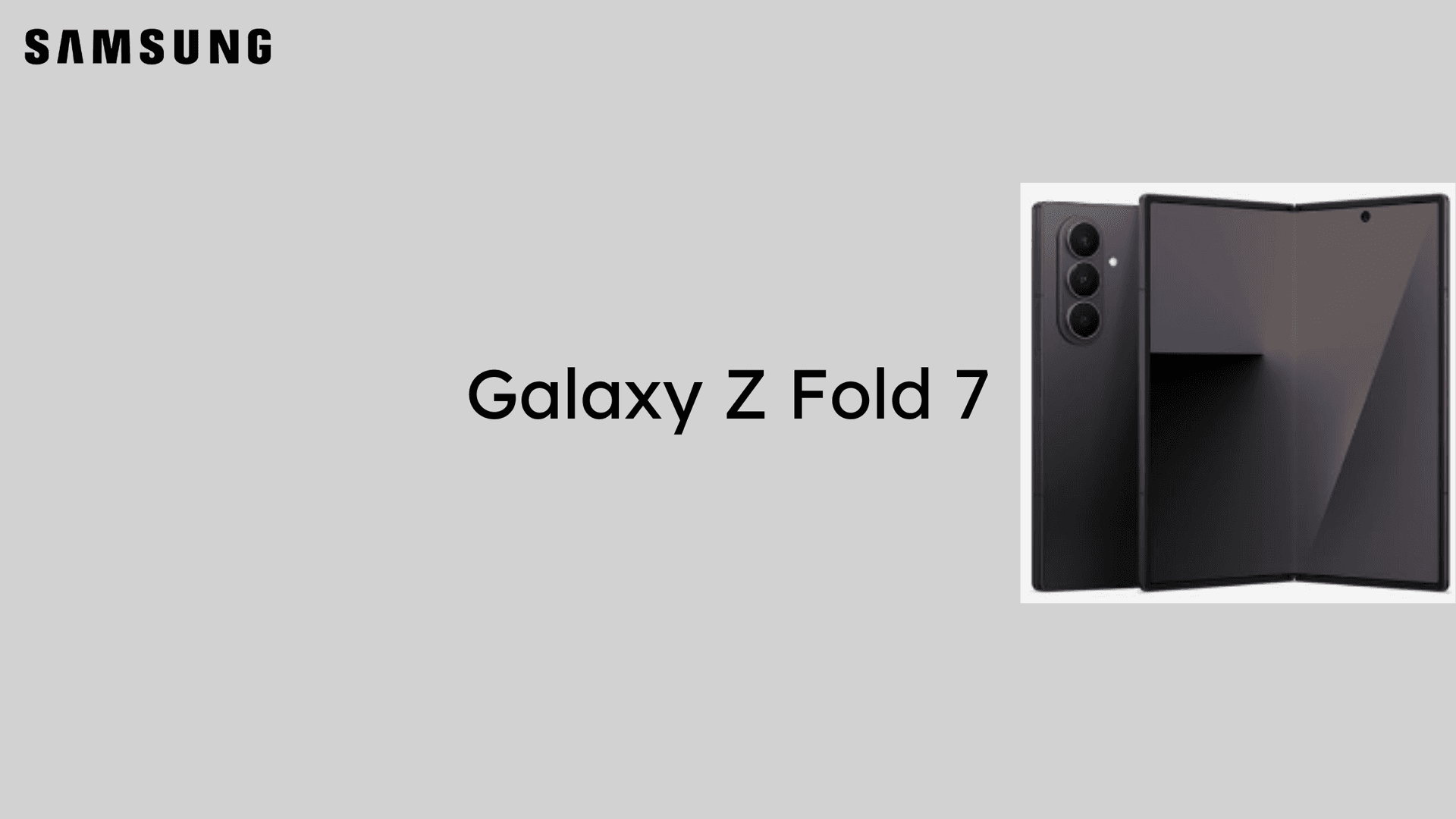 Samsung Galaxy Z Fold7